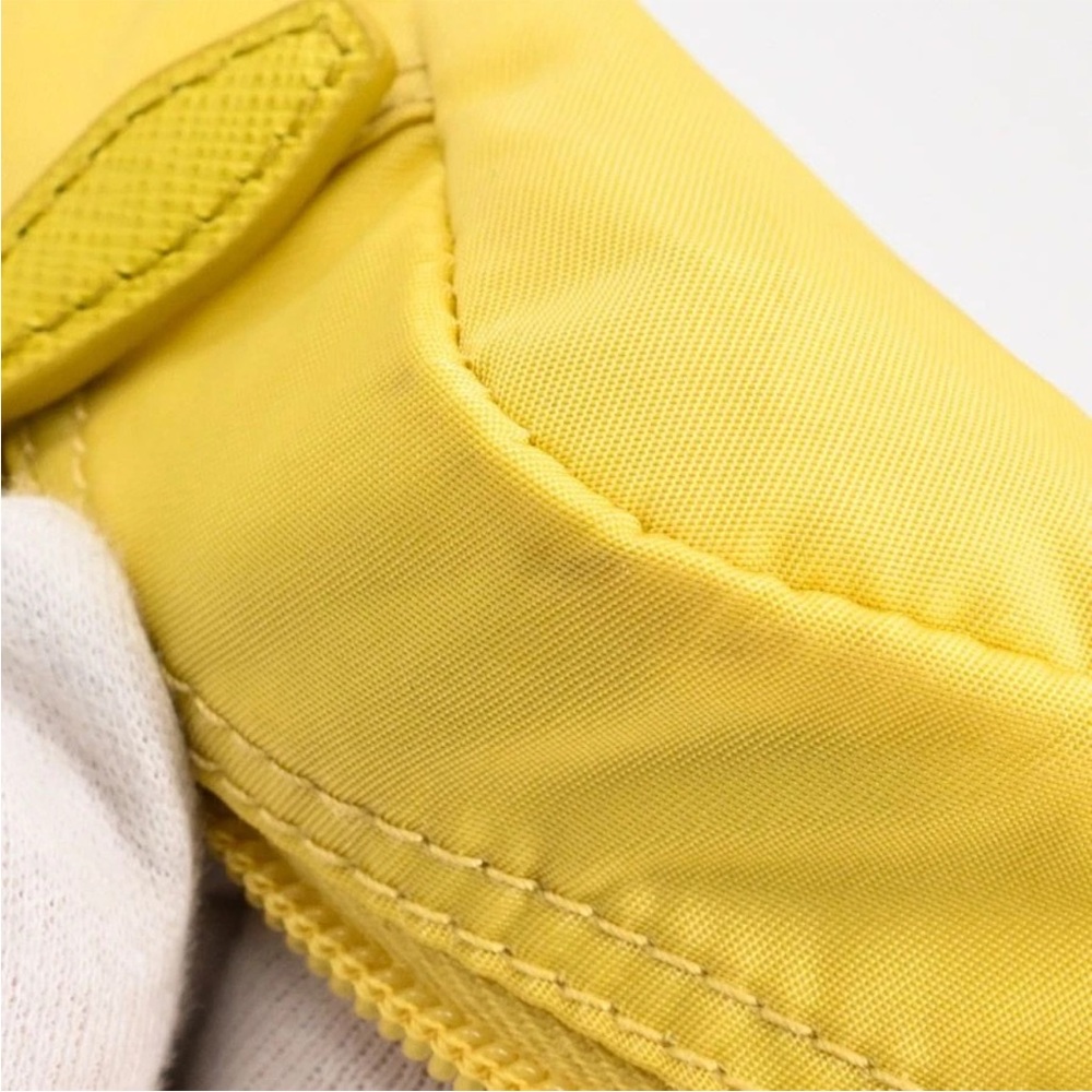 Prada Yellow Cosmetic Bag - Picture 6 of 8